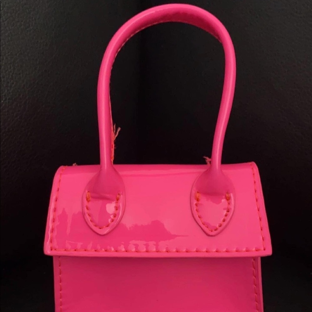 Pink Mini Purse Comes With A Strap
